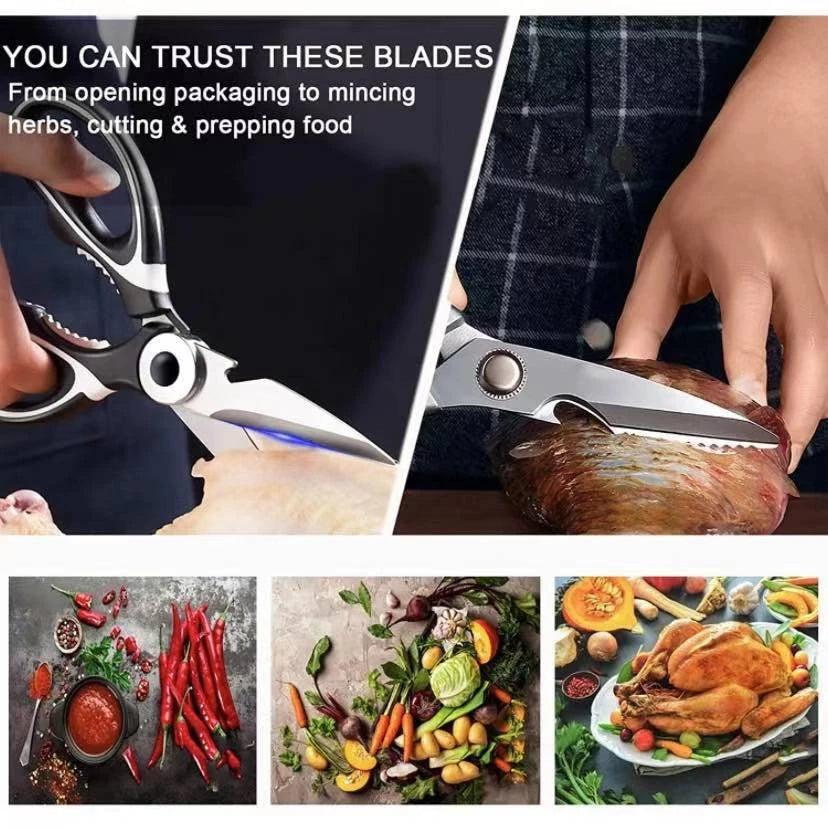 Multipurpose Stainless Steel Scissors Panda Color