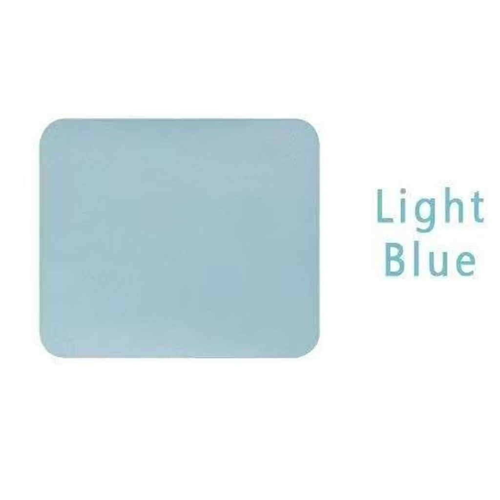 Leather Mouse Pad Anti-slip Plain Color