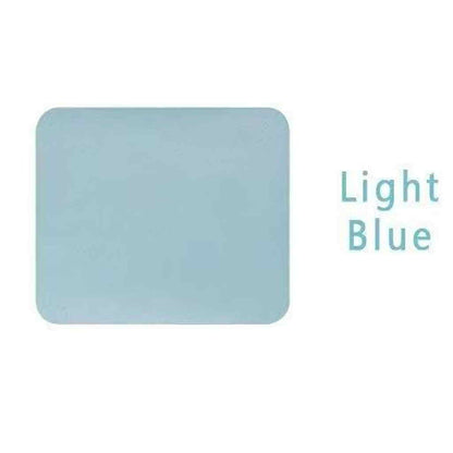 Leather Mouse Pad Anti-slip Plain Color