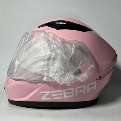 Zebra Dual Visor Full Face Helmet 2024 Alistair (Pink)