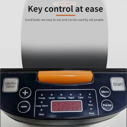 [A1-1287] Silver Crest Electric Rice Cooker Multi-Function 5.0L 900w  TK-208