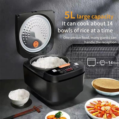 [A1-1287] Silver Crest Electric Rice Cooker Multi-Function 5.0L 900w  TK-208