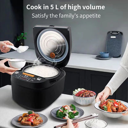 [A1-1287] Silver Crest Electric Rice Cooker Multi-Function 5.0L 900w  TK-208