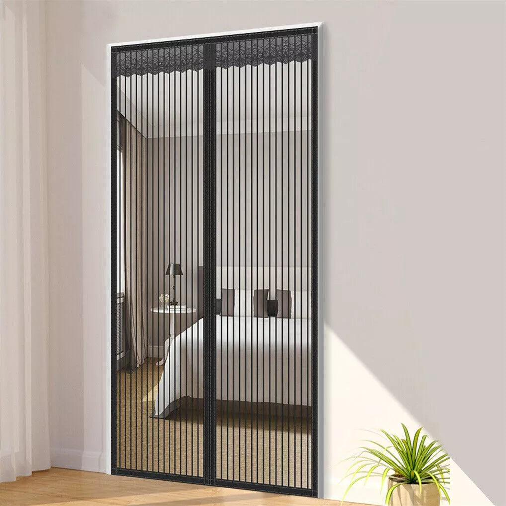 [A1-061] Magic Mesh Magnetic Door Net Curtain - Size: 90 x 210cm