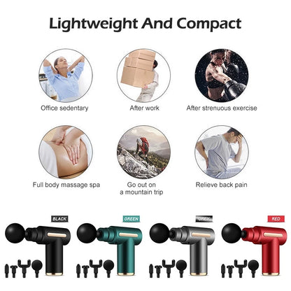 [A1-1310] Massage Gun Four Specialty Massage Heads 25w