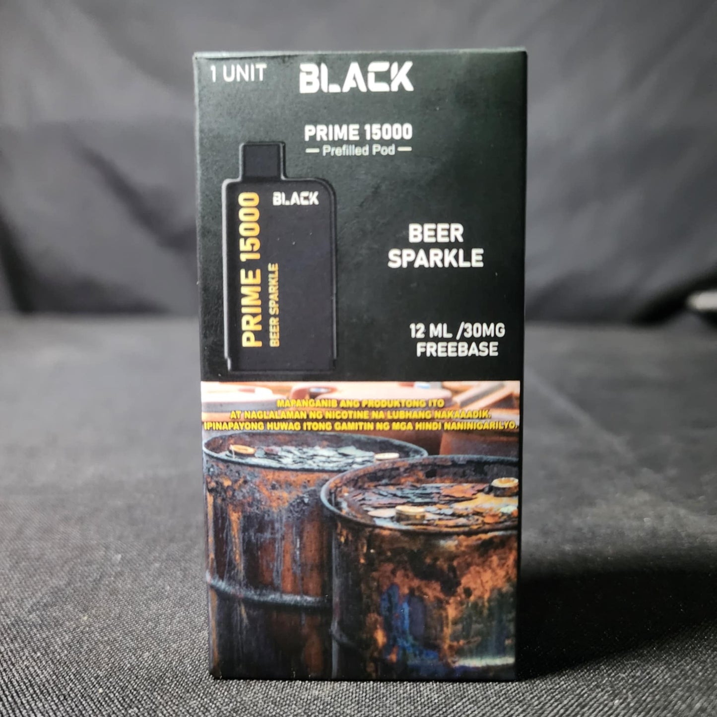 Black Prime 15000 Puffs Disposable Vape