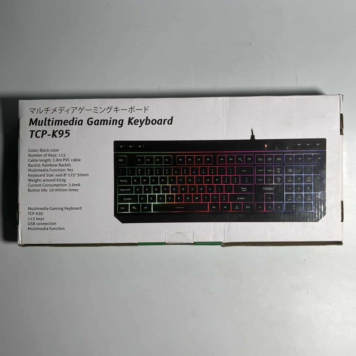 TENKI Multimedia Gaming  Keyboard TCP-K95