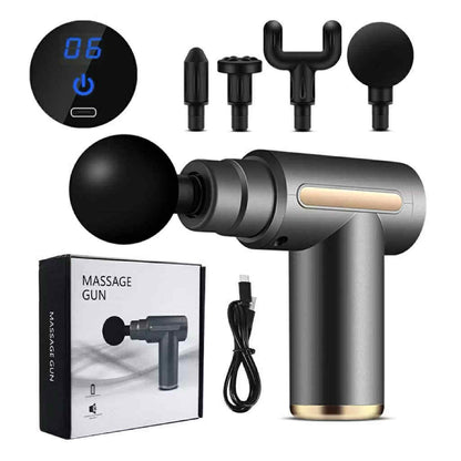 [A1-1310] Massage Gun Four Specialty Massage Heads 25w
