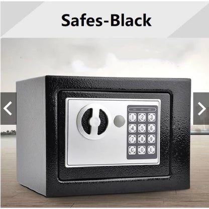 [ZH1162-1] Mini Bolt Storage Safe Box (Black)