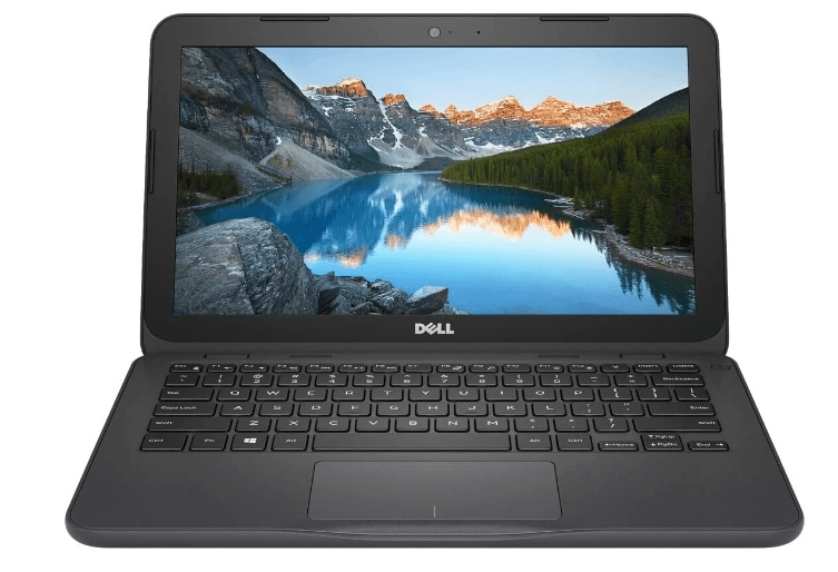 4/16 (SSD) Pre-loved Chromebook Dell 3180 Touchscreen Laptop with Charger - CLASS B