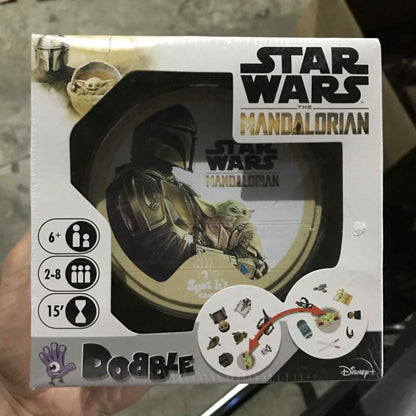 Dobble Spot it! Game 5 Games in 1 (Star Wars the Mandalorian)