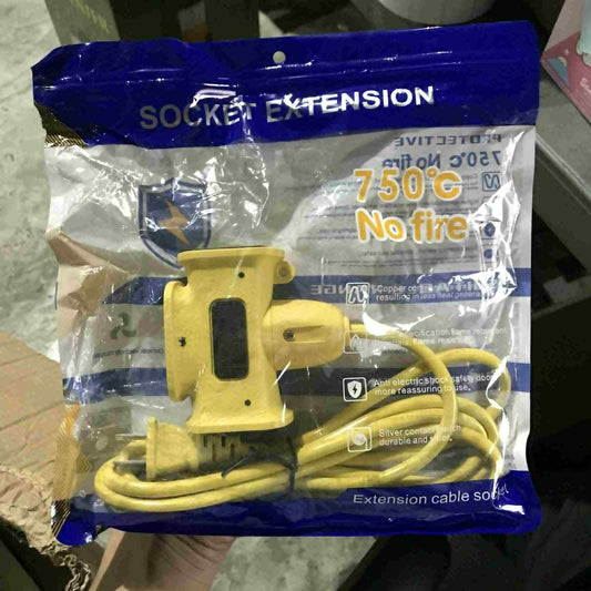 Socket Extension - 3 Applicable Plug Type 250V
