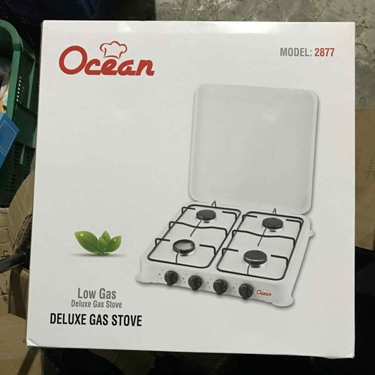 [A1-1166] Ocean Low Gas Deluxe Gas Stove (4-plated) 2877