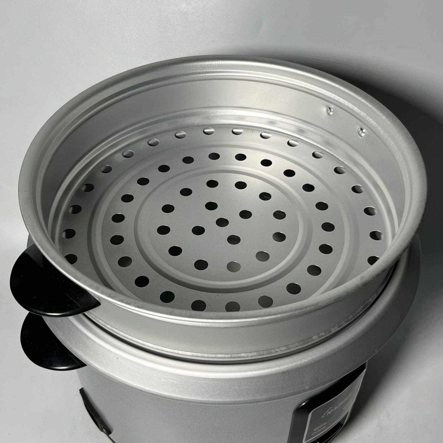 Rabbit Rice Cooker 2.5 liters Silver body Glass Lid w/ Steamer RRC 2.5L G