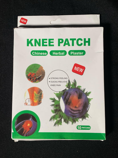 New Knee Patch Chinese Herbal Plaster Pain Relief (10 Patches)