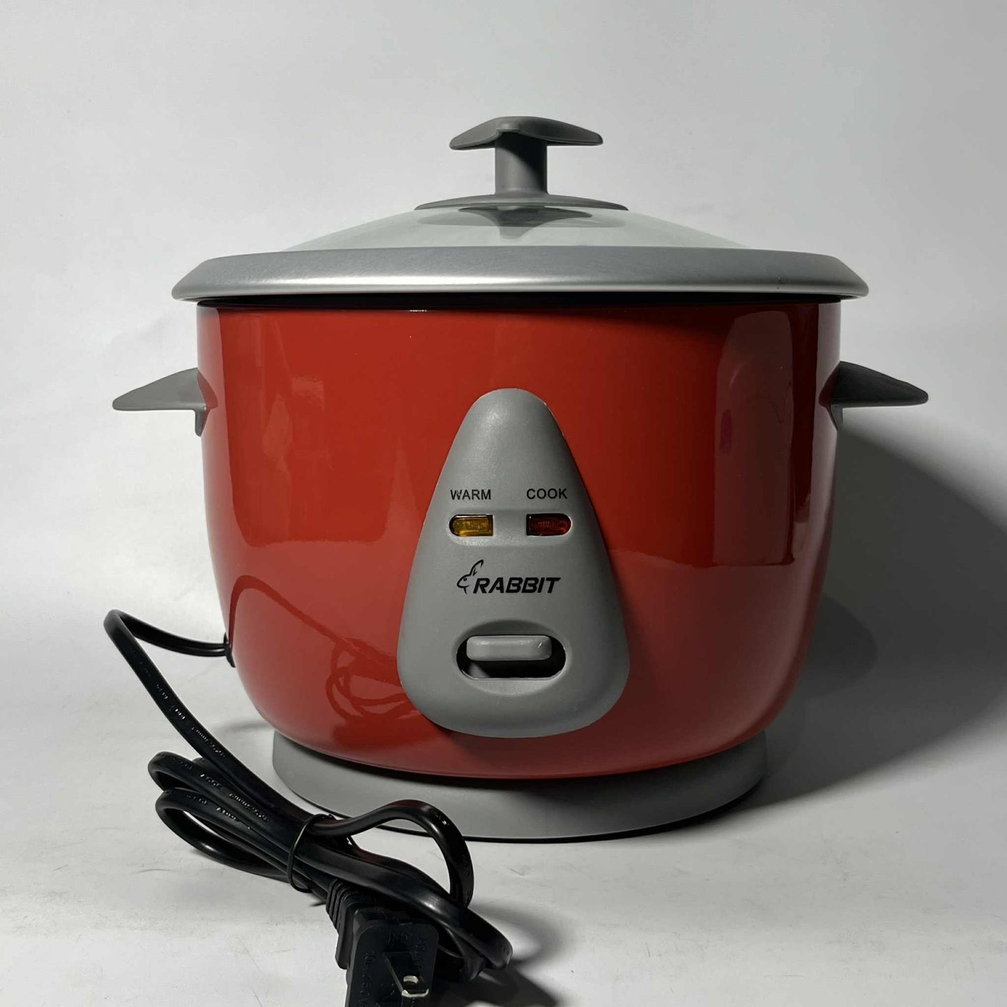 Rabbit Rice Cooker 1.2 liters Red Drum type Glass Lid RR 1.2 S