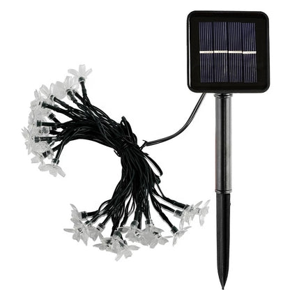 [PO]Peach Blossom Decoration Lights 30 solar powered LED String Light