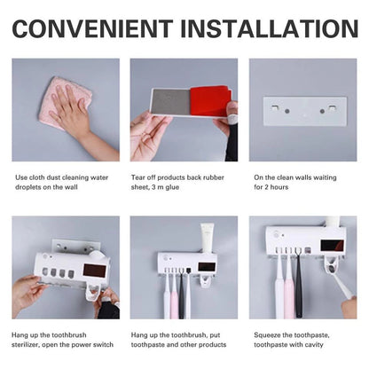 [A1-948] Multi-function Toothbrush Sterilizer and Organizer