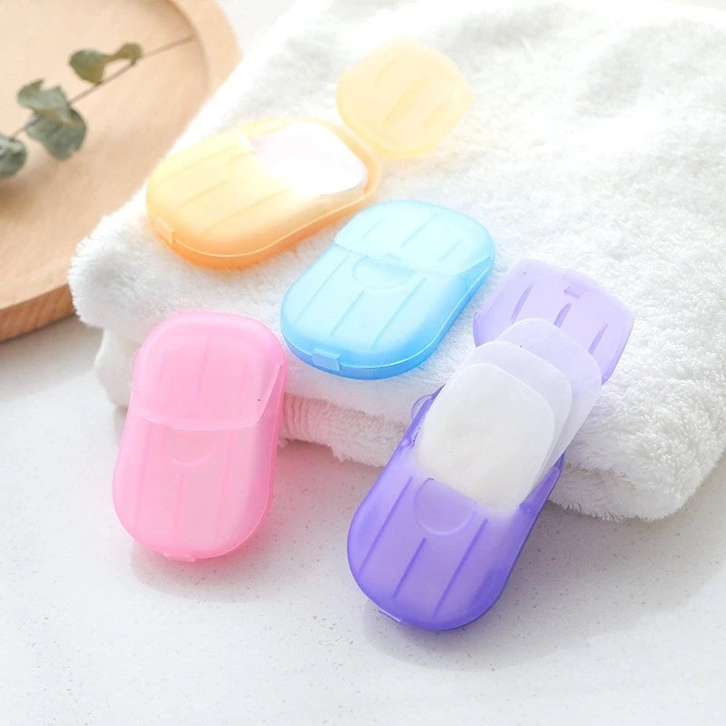 Travel Washing Hand Soap Paper Mini Soap