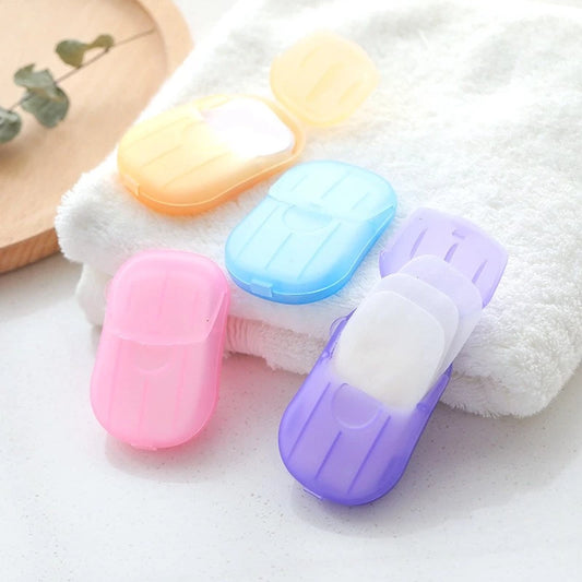 Travel Washing Hand Soap Paper Mini Soap