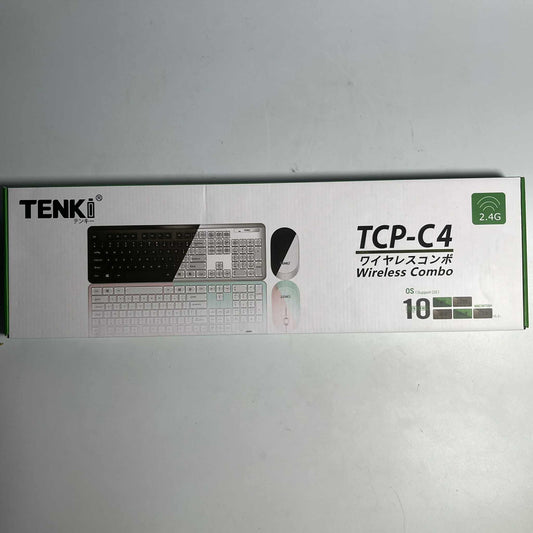 TENKI 2.4G Wireless Keyboard And Mouse Set Uni Color TCP-C4