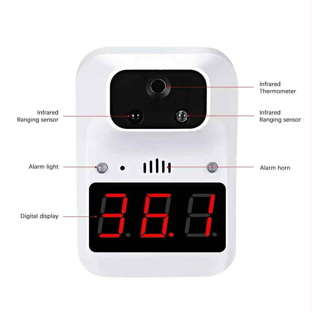 K3+ Mini Wall-mounted Thermometer Automatically and Quickly Measure