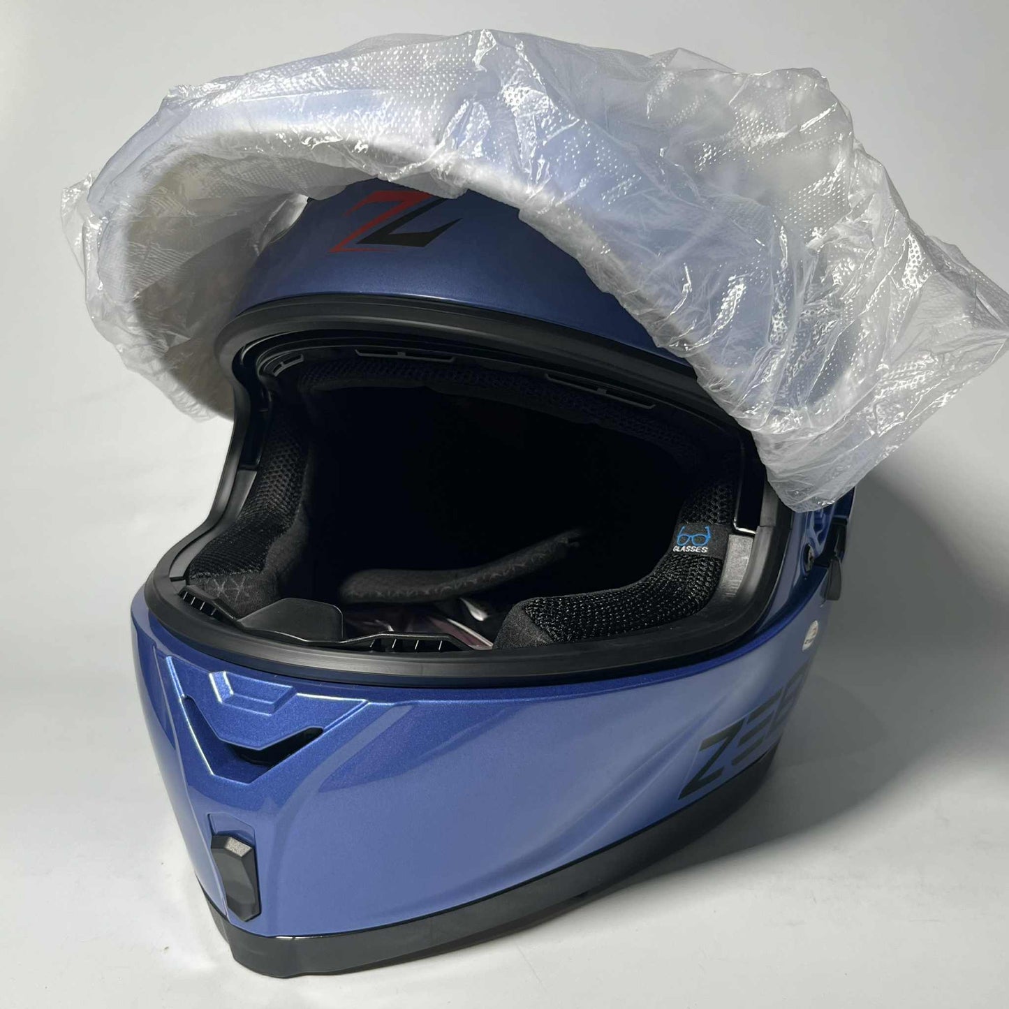 Zebra Dual Visor Full Face Helmet 2024 Alistair (Blue)