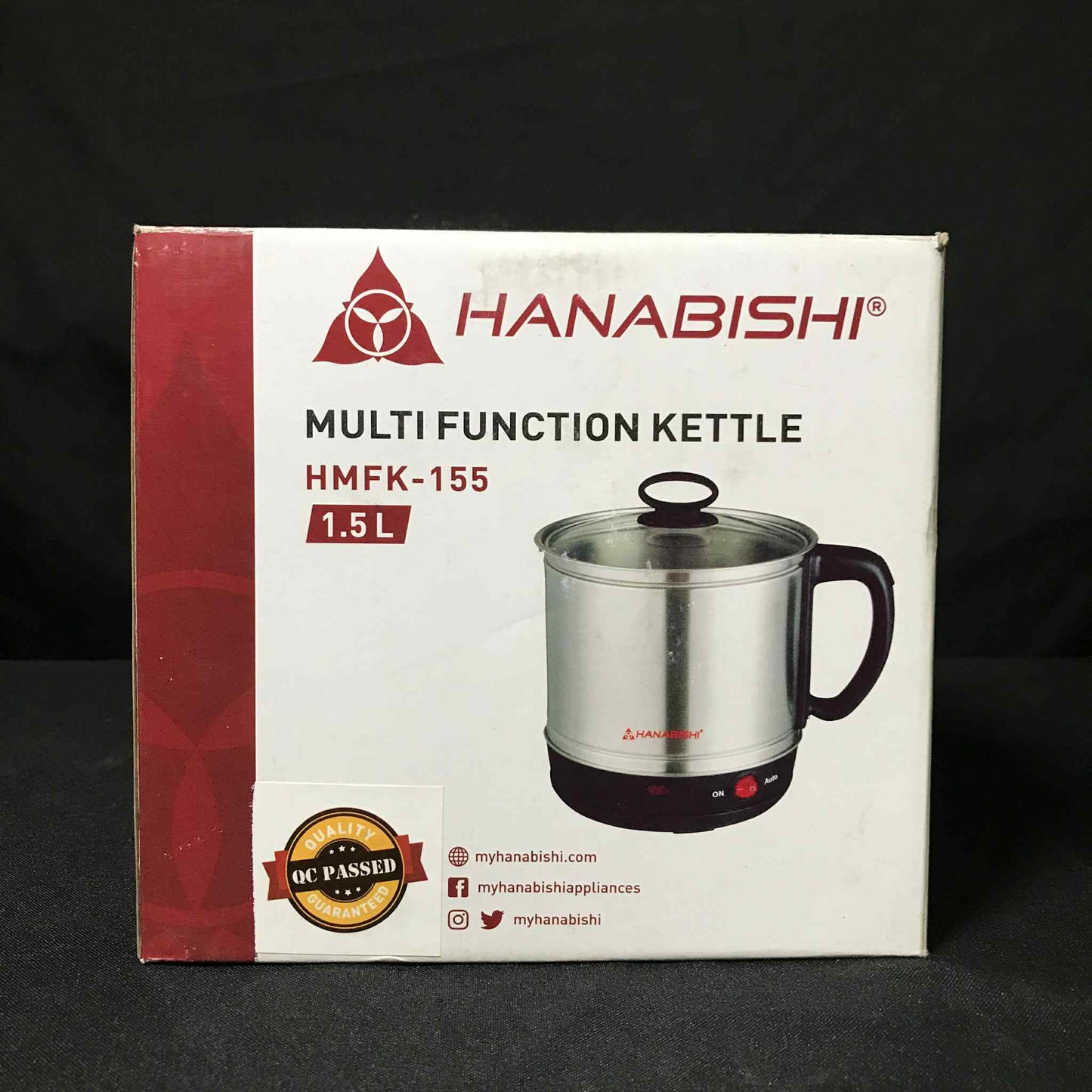 Hanabishi Multi Function Kettle HMFK-155 1.5L