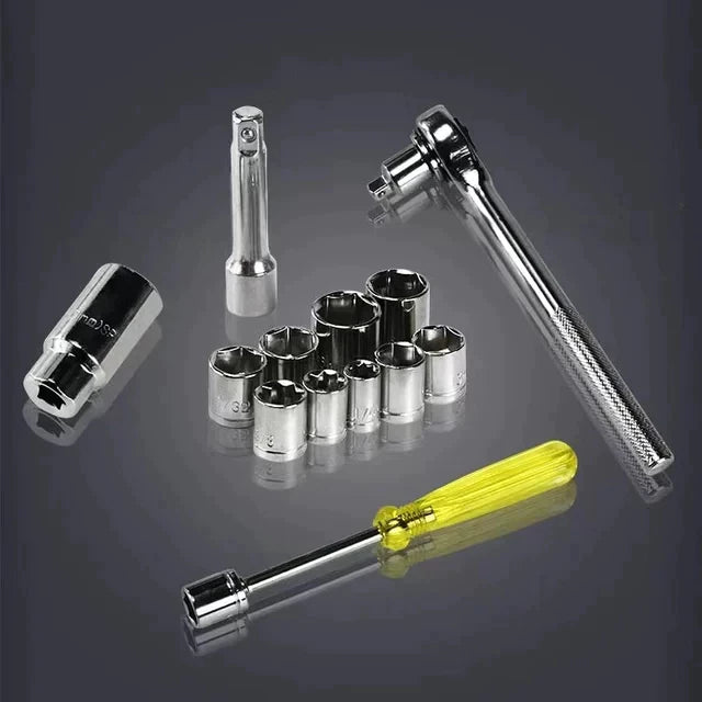[A1-952] Aiwa 40pcs Combination Socket Wrench Set
