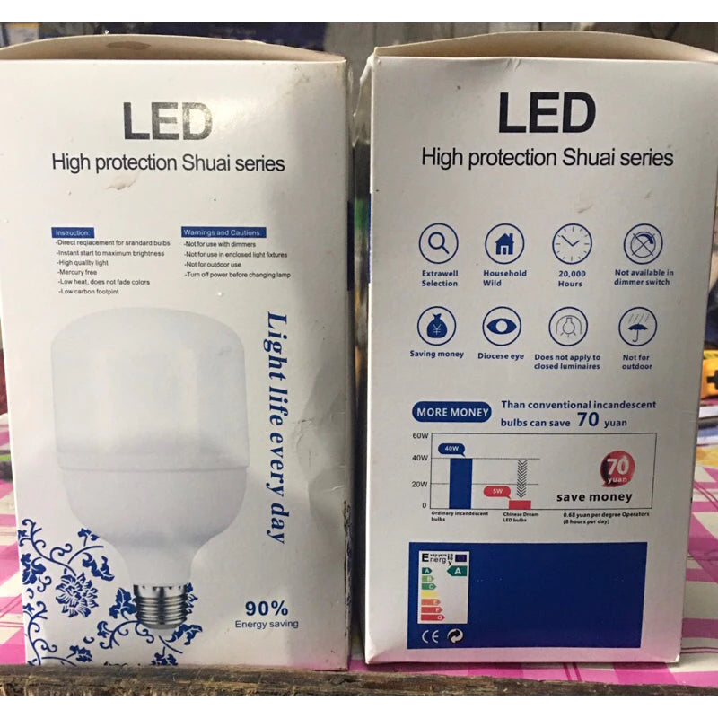[A2-083-086] E27 LED Bulb High Protection Shuai Series 10W-30W