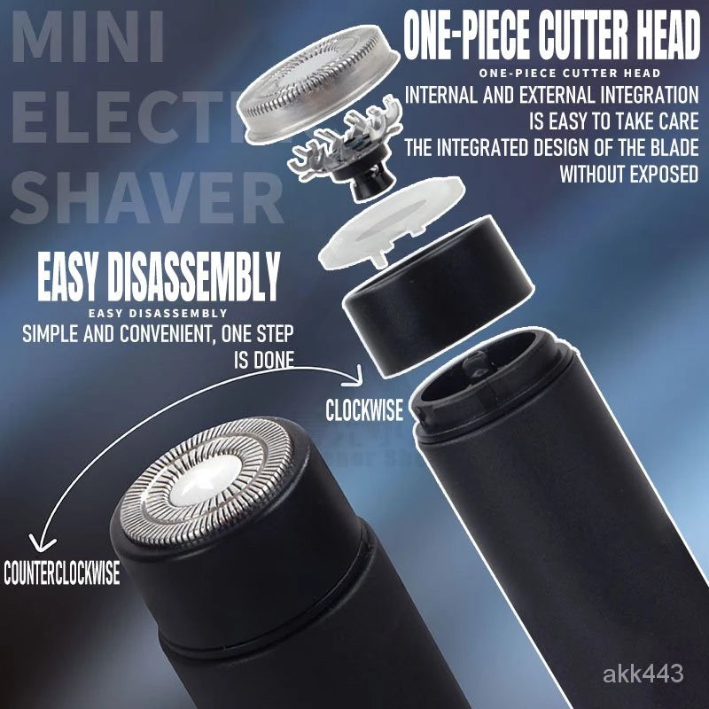Jililai Mini Portable Hair Shaver