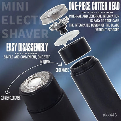Jililai Mini Portable Hair Shaver