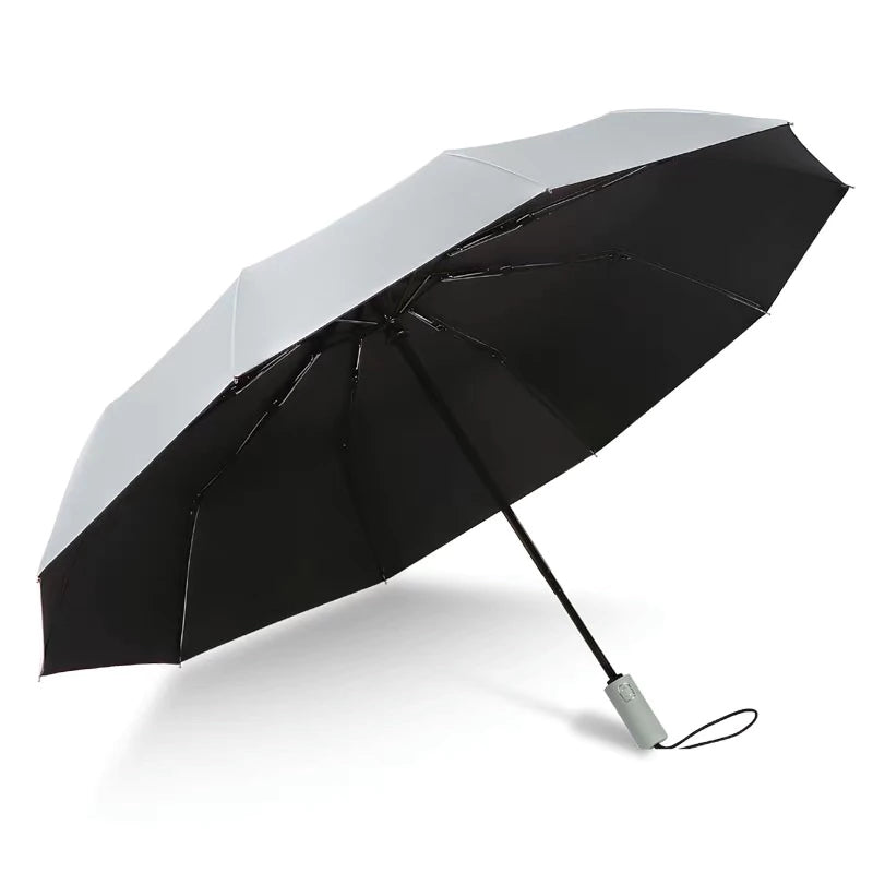 [A1-1380] 10-rib Gradient Automatic Umbrella with Button