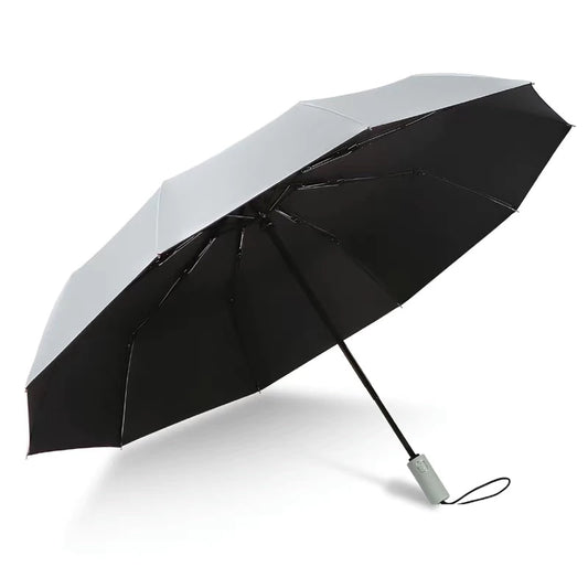 [A1-1380] 10-rib Gradient Automatic Umbrella with Button