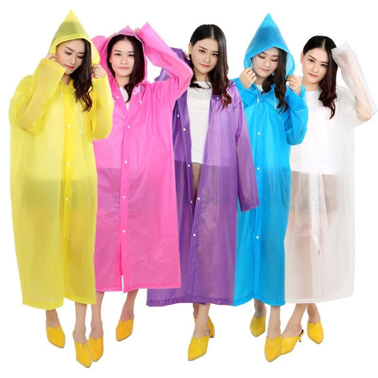 Eva Unisex Raincoat Multi-function Extra Thick Extended Brim