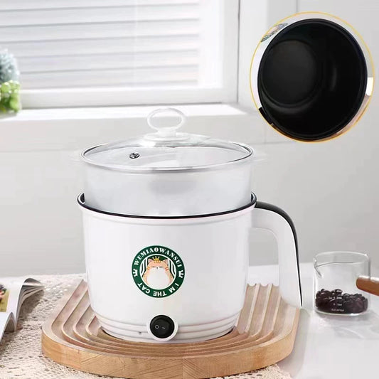 Wish Star Multifunctional Pot Mini Rice Cooker with Steamer 18cm