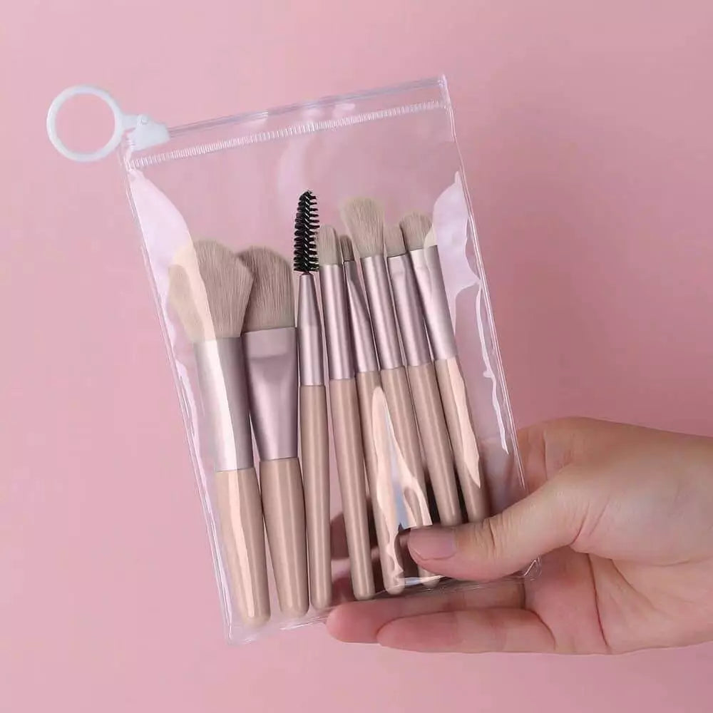 8 in 1 Make Up Brush Set