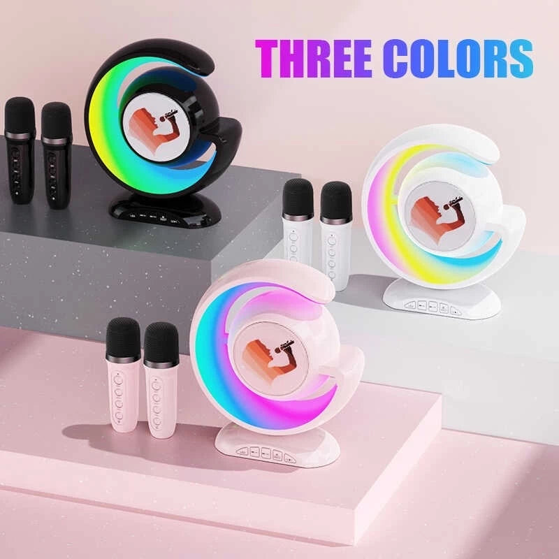 [A1-997] YS-110 Wireless Lightshow Speaker with Two Wireless Microphone