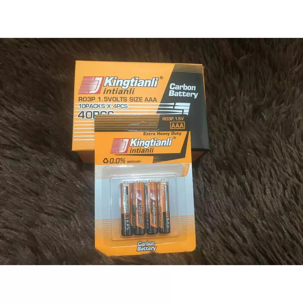 [A2-176] Kingtianli Carbon Battery - Size: AA (4pcs)