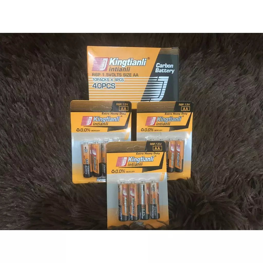 [A2-176] Kingtianli Carbon Battery - Size: AA (4pcs)