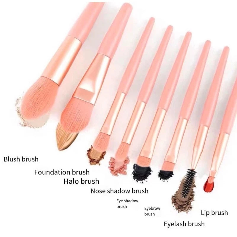 8 in 1 Make Up Brush Set