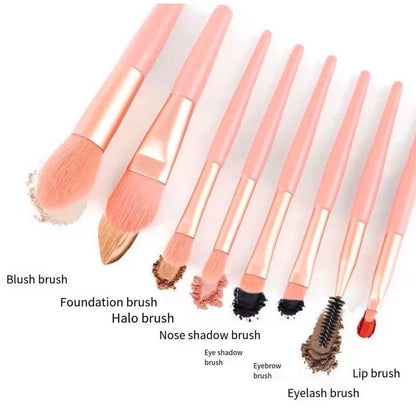 8 in 1 Make Up Brush Set