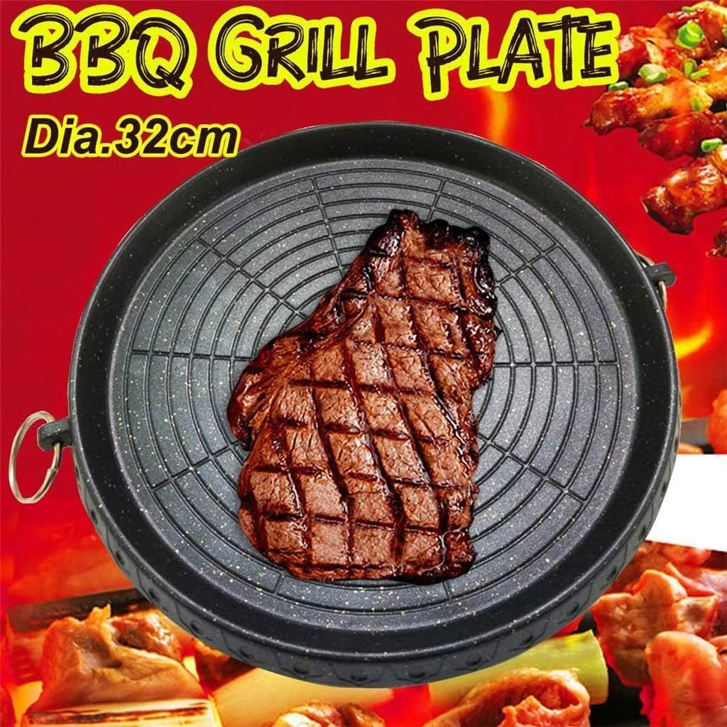 [A1-986] Non-stick 4 Layer Coating Round Multi Roaster