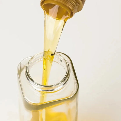 [A1-393] Glass Oil Control Kettle Condiments Seasoning Leak Proof Glass Bottle - 500ml