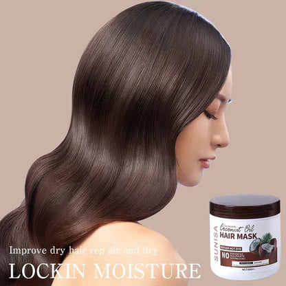 Sunisa Nourishing Coconut Oil Hair Mask Repair Hot Dye 500ml