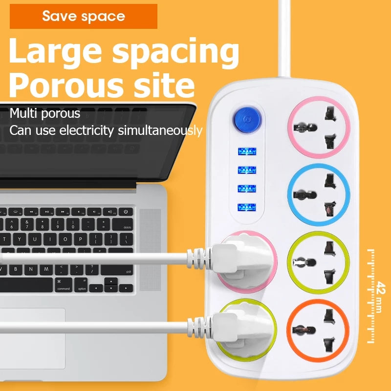 [A1-408] Socket Extension Colorful Series 2300w B16U