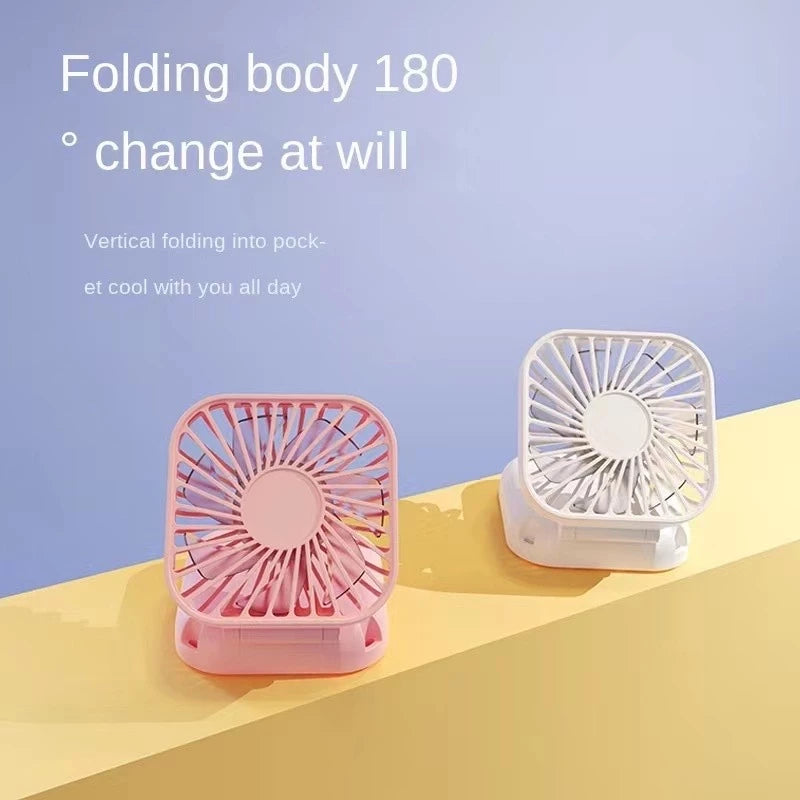 Holding Fan Mini Portable Hanging Neck Fan (Assorted Color)