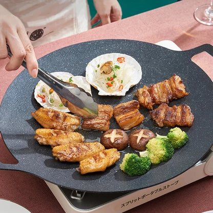 [A1-592] 26 CM Korean Round Grilling Pan