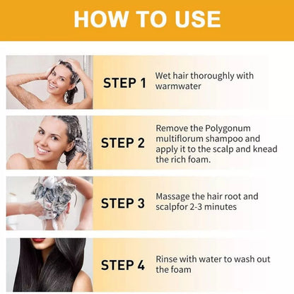 Ginseng Ganoderma Shampoo Follicle Cleansing 300ml