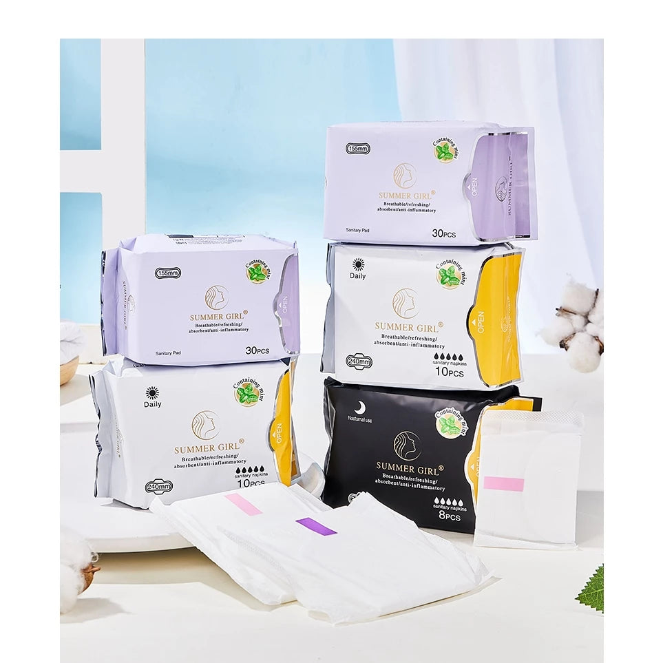 Summer Girl Anti-inflammatory Sanitary Napkins Daily 240mm (10pcs)